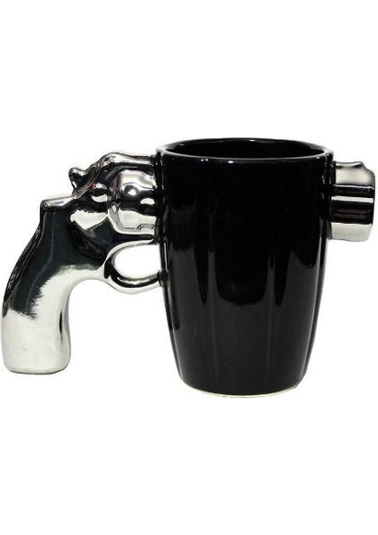 Metalik Silah Tasarımlı Kupa Bardak fiyatları