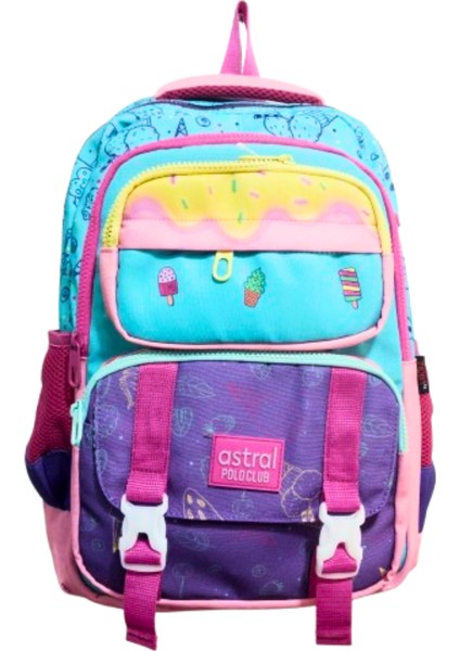 5 Bölümlü Full Astarlı Ilkokul Çantası+ Termoslu Beslenme + Kalemlik 3 Lü Set Dondurma modelleri