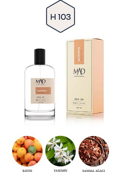 Mad H103 Selective 50 ml Kadın Parfüm fiyatları