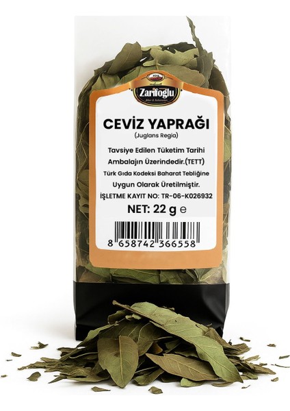Ceviz Yaprağı Bitkisi Otu Şifalı Bitkiler 22 gr
