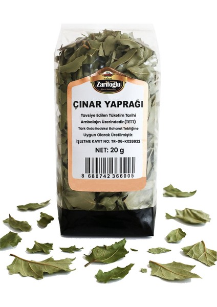 Çınar Yaprağı Bitkisi Otu Şifalı Bitkiler 20 gr