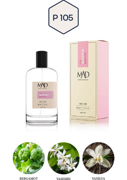 Mad P105 Selective 50 ml Kadın Parfüm