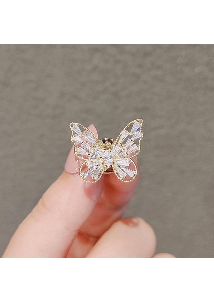 Yeni Küçük Broş Yay Parlama Önleyici Broş Yüksek Dereceli Korse Gömlek Parlama Önleyici Düğmeler Çok Yönlü Pimler (Yurt Dışından)