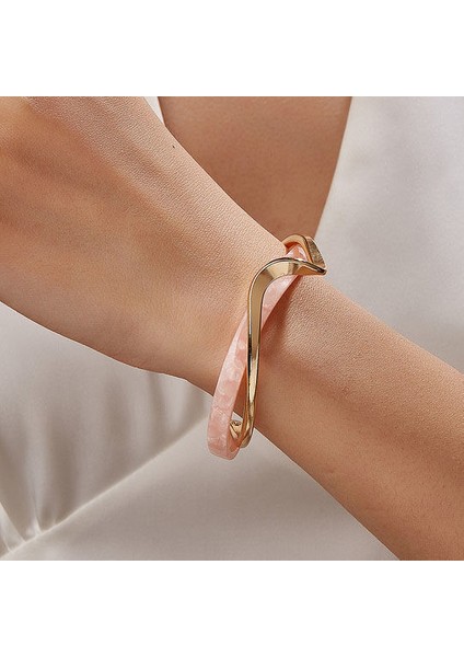 Yeni Bilezik Broş Küpe Gümüş Iğne Yağ Damlası Çiçekler Geometrik Küpe Fransız Retro Moda Mizaç Takı Broş Bilezik (Yurt Dışından)