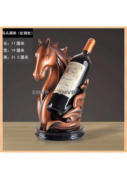 Yeni Pratik Şarap Dolabı Süsleri Süsler Yaratıcı Oturma Odası Restoran Masaüstü El Sanatları Şarap Rafı Süsleri Avrupa Tarzı (Yurt Dışından)