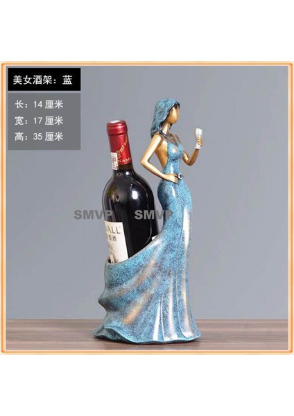 Yeni Pratik Şarap Dolabı Süsleri Süsler Yaratıcı Oturma Odası Restoran Masaüstü El Sanatları Şarap Rafı Süsleri Avrupa Tarzı (Yurt Dışından)