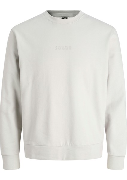 Jack Jones Küçük Yazı Baskılı Erkek Sweatshirt 12282821