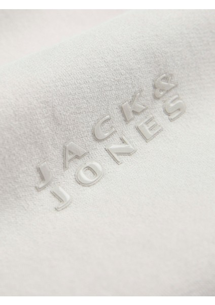 Jack Jones Küçük Yazı Baskılı Erkek Sweatshirt 12282821 modelleri