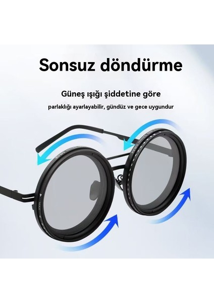 Yeni 9 Kademeli Ayarlanabilir Güneş Gözlükleri Yüksek Geçirgenlik Uv Polarize Güneş Gözlükleri (Yurt Dışından) fırsatları