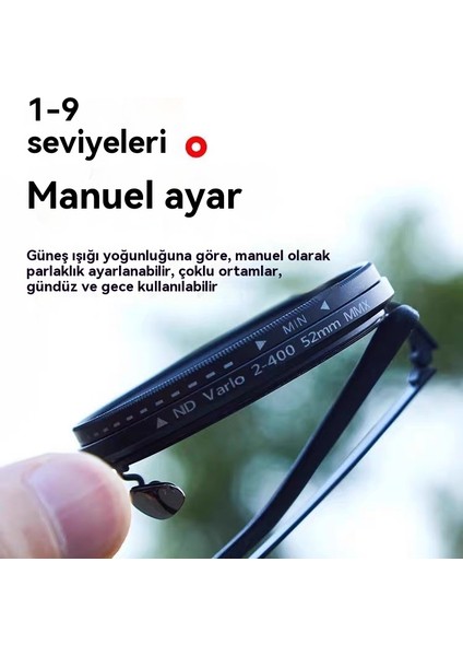 Yeni 9 Kademeli Ayarlanabilir Güneş Gözlükleri Yüksek Geçirgenlik Uv Polarize Güneş Gözlükleri (Yurt Dışından) indirimleri