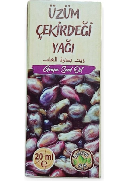 Üzüm Çekirdeği Yağı 20 ml
