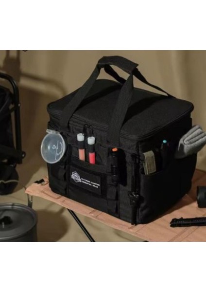 Gr1 Black 35L Kamp Organizer Çanta