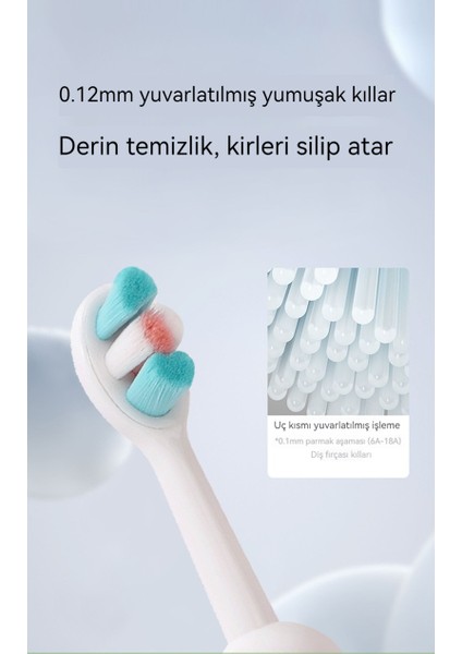 Çocuklar Için Yumuşak Ince Tüylü Küçük Kafa Karikatür Kaymaz Sap Ağız Temizleme Diş Fırçası (Yurt Dışından) indirimleri