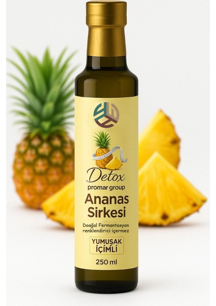 Detox Ananas Sirkesi 250 ml + Kinoa Tohumu DetoxSirkesi 250 ml