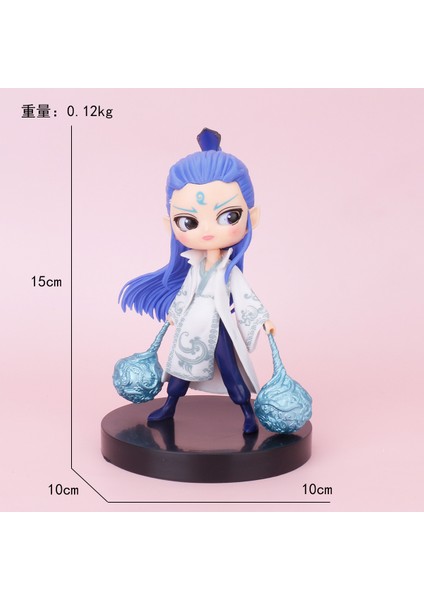 Chiu Chow Ao Beng Model Ne Zha Model Dekoratif Süs El Kuklası (Yurt Dışından)