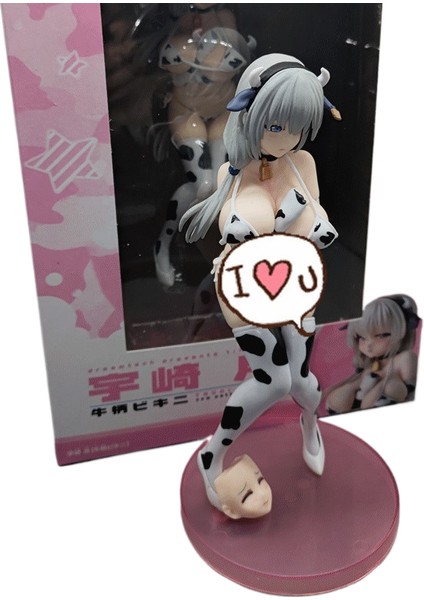 Usaki Kız Öğrenci Inek Dövmesi Güzel Kız Bebek Modelinin Yüzünü Değiştirebilen Süsler (Yurt Dışından)