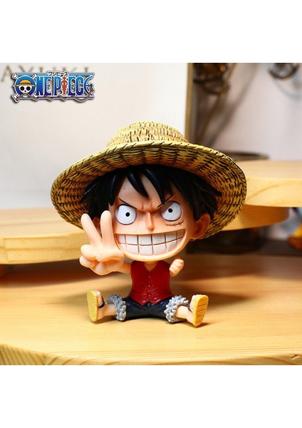 Hırsızlar Kralı Luffy Sauron'un Büyük Kafasının Q Versiyonu Shanji Na Mei Mei Imparator Kolu Masaüstü Aksesuarları Süsler Süsler (Yurt Dışından)