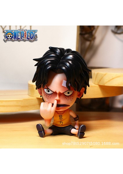 Hırsızlar Kralı Luffy Sauron'un Büyük Kafasının Q Versiyonu Shanji Na Mei Mei Imparator Kolu Masaüstü Aksesuarları Süsler Süsler (Yurt Dışından)