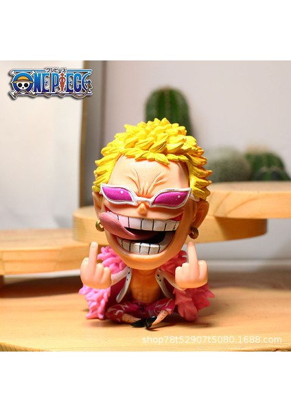 Hırsızlar Kralı Luffy Sauron'un Büyük Kafasının Q Versiyonu Shanji Na Mei Mei Imparator Kolu Masaüstü Aksesuarları Süsler Süsler (Yurt Dışından)