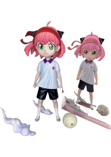 Evin Üzerinde Casus Futbol Ania Jingpin Bebek Anime Model Süsler (Yurt Dışından)
