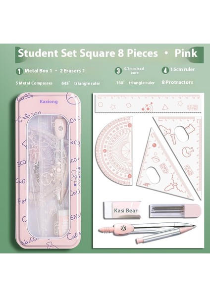 Dairesel Cetvel Kollu Cetvel Sınav Okul Malzemeleri (Yurt Dışından)