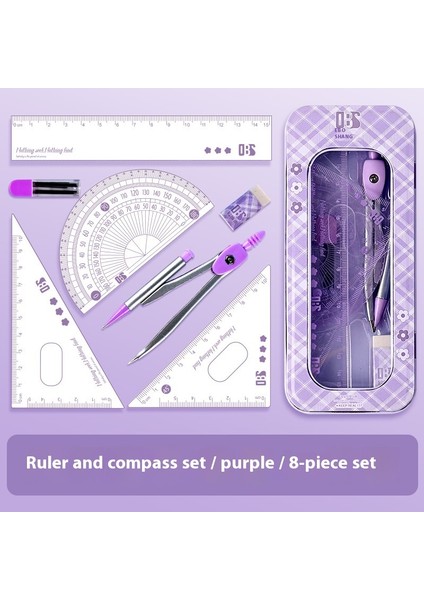 Dairesel Cetvel Öğrenci Kırtasiye Seti (Yurt Dışından)