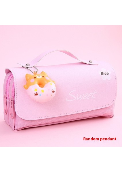 Öğrenci Sevimli Kırtasiye Kutusu Kalem Kılıfı (Yurt Dışından)