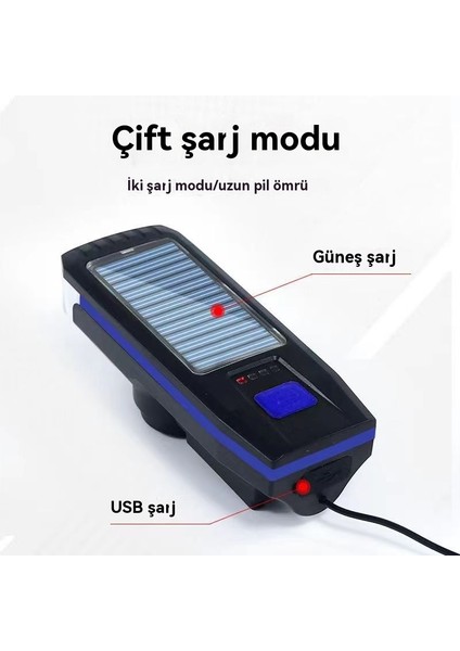 Açık Korna Güneş Enerjisi Güç ile Yüksek Lümen Güçlü Gece Sürüş Işığı (Yurt Dışından) modelleri