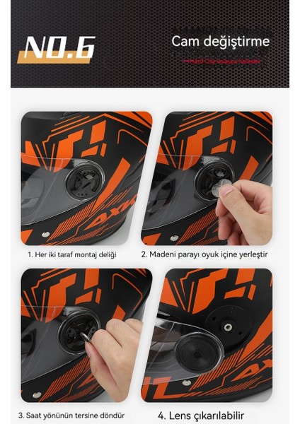 Erkekler ve Kadınlar Için 3c Sertifikalı Motosiklet Kaskı Aynı Stil Kış Sıcak Kemer Çıkarılabilir Eşarp Stili Motosiklet Dört Mevsim Sürüş Tam Kask (Yurt Dışından) fiyatları