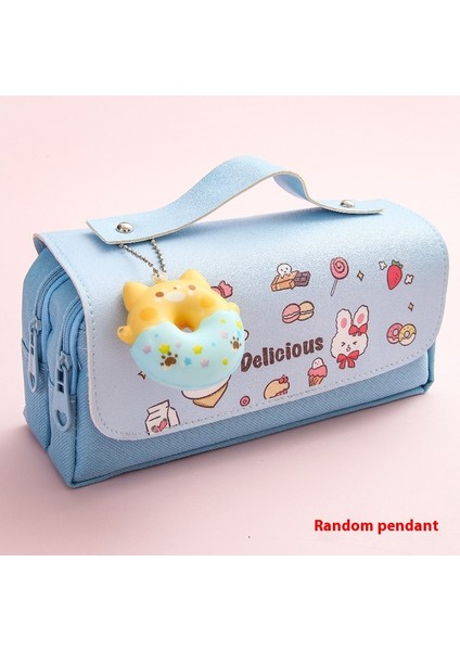 Öğrenci Sevimli Kırtasiye Kutusu Kalem Kılıfı (Yurt Dışından)