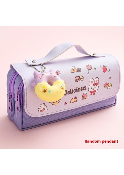 Öğrenci Sevimli Kırtasiye Kutusu Kalem Kılıfı (Yurt Dışından)
