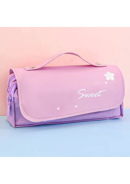Öğrenci Sevimli Kırtasiye Kutusu Kalem Kılıfı (Yurt Dışından)