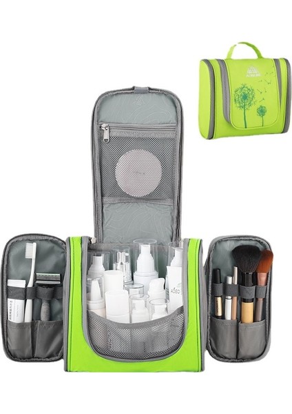 Çok Bölmeli Büyük Kapasiteli Seyahat Çantası - Pembe (Yurt Dışından)