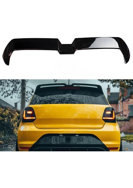 Vw Polo 6r 2009-2014 Parlak Siyah Martı Spoiler