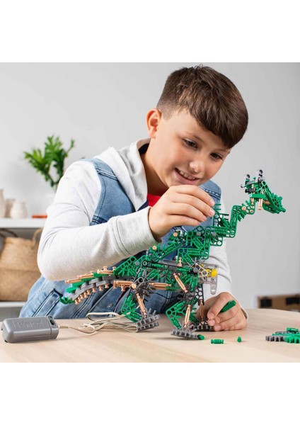 Knexosaurus Rex Motorlu Yapım Seti 255 Parça fiyatları