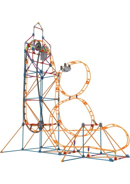 Amazin 8 Roller Coaster Motorlu Yapım Seti 448 Parça modelleri