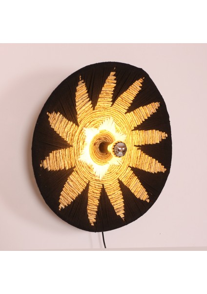 Mylamp Maya 77X15 cm Çap- Doğal Abaka Duvar Apliği fiyatları
