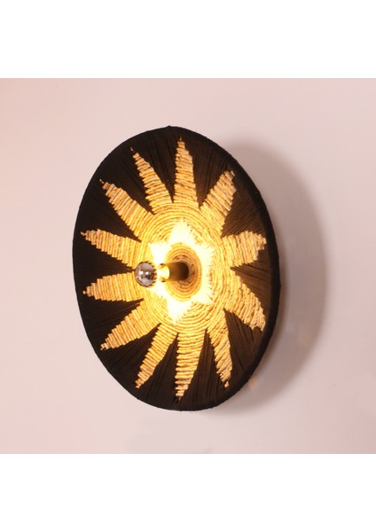 Mylamp Maya 77X15 cm Çap- Doğal Abaka Duvar Apliği modelleri