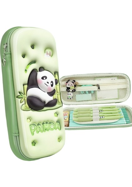 Sevimli Yaratıcı Kire Dayanıklı Büyük Kapasiteli Kapipala 3D Stereo Kırtasiye Kutusu (Yurt Dışından)