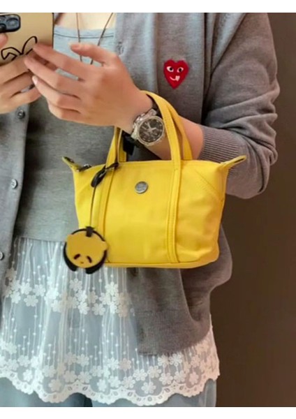 Yüksek Değerli Mini Tote Yeni Rahat Moda Tek Omuzlu Taşınabilir Vahşi Çapraz Çanta (Yurt Dışından)