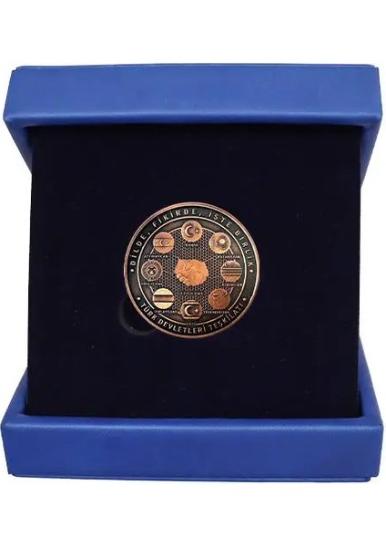 Agakulche Türk Devletleri Kutulu Bronz Sikke coin modelleri