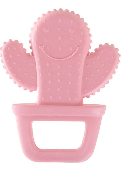 Babyjem Diş Kaşıyıcı Kaktüs Pembe