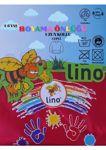 4-6 Yaş Boyama Önlüğü(Su Geçirmez)