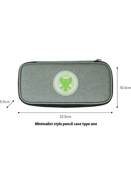 Kalem Çantası Çift Katmanlı Büyük Kapasiteli Öğrenci Kırtasiye Saklama Çantası Depolama Kırtasiye Kutusu (Yurt Dışından)