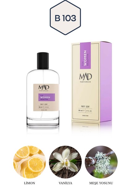 Mad B103 Selective 50 ml Kadın Parfüm