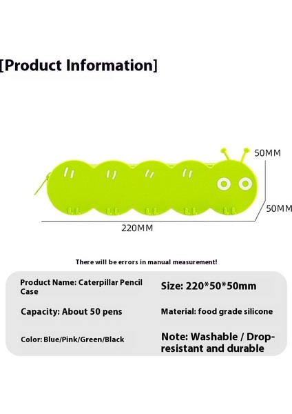 Kalem Kılıfı Tırtıl Kırtasiye Kalem Kılıfı (Yurt Dışından) modelleri