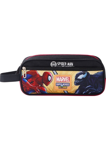 Karikatür Çocuk Öğrenci Kalem Çantası Kalem Çantası Kırtasiye Çantası (Yurt Dışından)