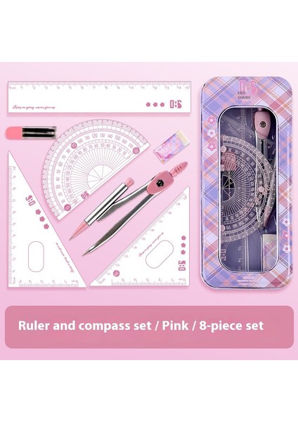 Dairesel Cetvel Öğrenci Kırtasiye Seti (Yurt Dışından)