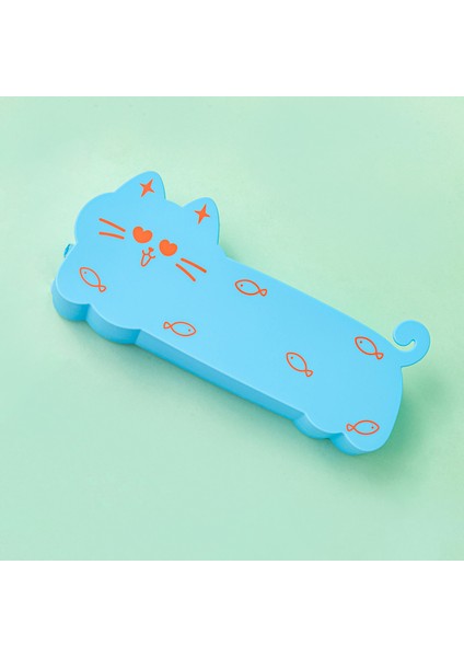 Sevimli Kırtasiye Kutusu Miyav Yıldız Kalem Kılıfı (Yurt Dışından)