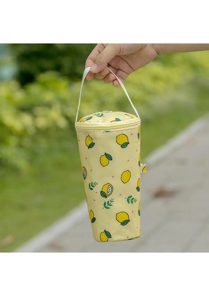 Su Şişesi Tote Torbası Evrensel Kese Isı Koruma Yalıtımlı Soğutucu Çanta Açık Gezi Kamp Yürüyüşü Su Şişesi Covecolor: Mavi (Yurt Dışından)